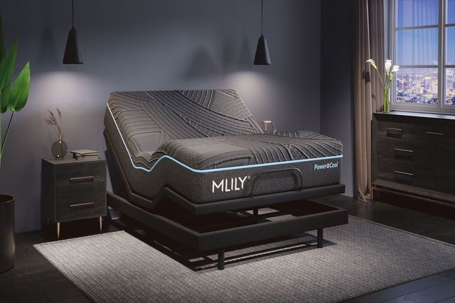 MLILY® PowerCool 3-Piece 11.5" Hybrid Firm and Adjustable Base Sleep System Queen Mattress Set-6