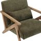 Crestview Collection Wren Green/Light Natural Accent Chair-3