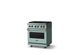 Viking® 5 Series 30" Splah Pro Style Dual Fuel (NG) Range with Brushed Brass Trim-2