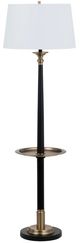 Crestview Collection Claiborne Black Floor Lamp-0