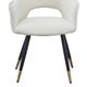 A & B Home Venera 2-Piece White Dining Chair Set-1