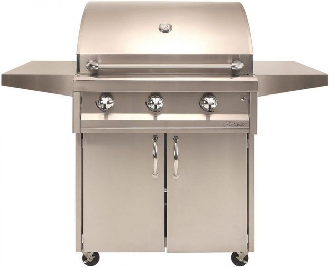 Artisan™ American Eagle Series 3-Burner Stainless Steel Freestanding Natural Gas Grill-0