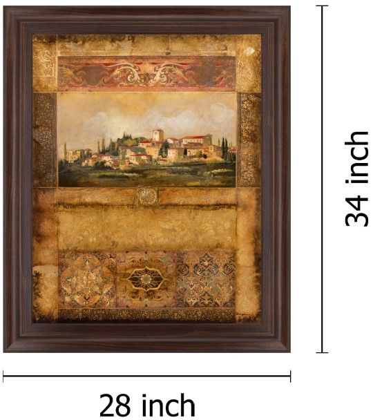 Classy Living Tuscan Village Mosaic Wall Art-1