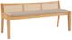 Powell® Beaux Beige/Natural Bench-0