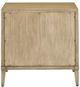 Currey & Company Bramford Light Wheat Nightstand-3