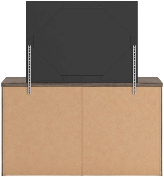 Signature Design by Ashley® Mazilar Brown/White Dresser and Mirror-3