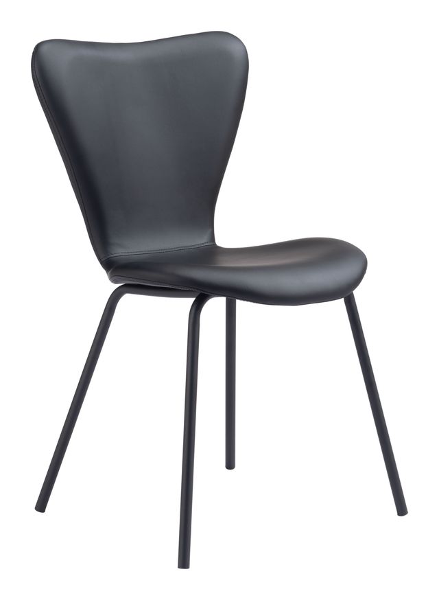 Zuo® Modern Torlo Black Dining Chair-0