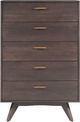 TOV Furniture Loft Brown Wooden 4 Drawer Chest-0