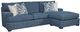 Braxton Culler Customizable Cambria Sofa with Reversible Ottoman-4