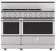 Hestan 48" Stainless Steel 5-Burner Gas Range with Griddle-0