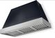 AGA Euclid 48" Gloss Black Wall Mounted Range Hood with Polished Chrome Trim-0