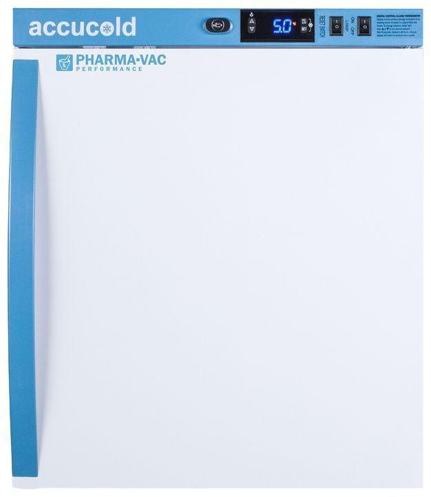 Accucold® Pharma-Vac Performance Series 1.0 Cu. Ft. White Compact Refrigerator-0