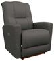 La-Z-Boy® Casey Charcoal Power Rocking Recliner-0