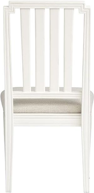 Magnussen Home® Willowbrook Egg Shell White/Natural Dining Side Chair with Upholstered Seat-3