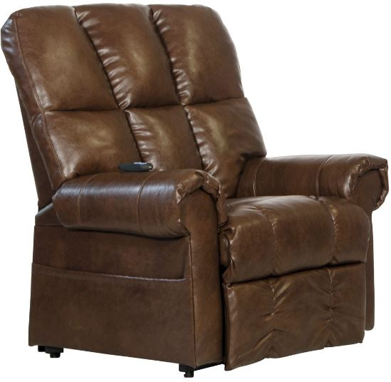 Catnapper Stallworth Chestnut Power Lift Full Lay Out Chaise Recliner M H Appliance