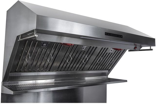 FORNO® Alta Qualita 48" Stainless Steel Wall Mounted Range Hood-2