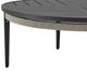 Armen Living Zella Charcoal/Gray Aluminum Outdoor Coffee Table-1