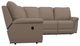 La-Z-Boy® Rigby 3-Piece Mushroom Curved Manual Reclining Sectional-1