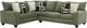 Albany Industries 2-Piece Frederic Herb Sectional-0