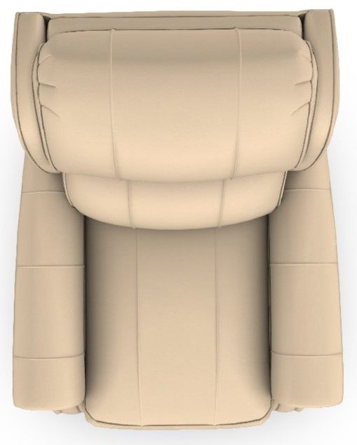 Best® Home Furnishings Customizable Joanna Leather High Leg Recliner with Espresso Legs-3