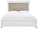 Benchcraft® Kanwyn Whitewash King Upholstered Panel Storage Bed-2