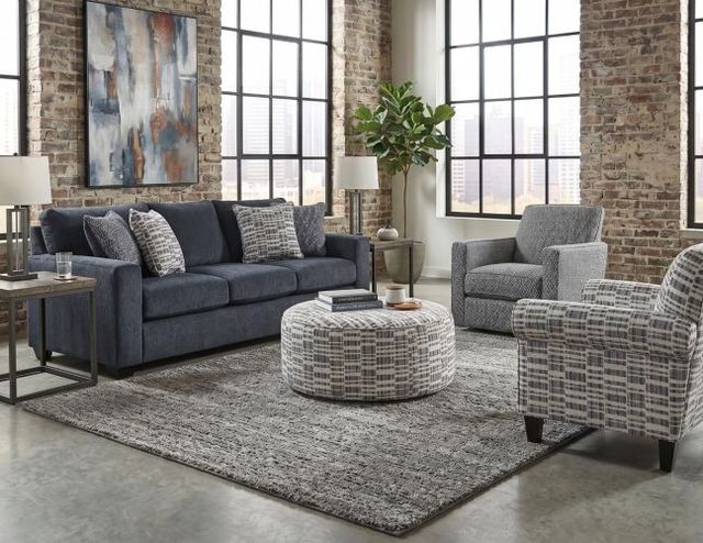 Fusion Furniture Universal Denim Sofa-1