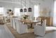 Parker House® Escape 10-Piece Glazed Natural Oak Mirage Mist Dining Set with Console-1