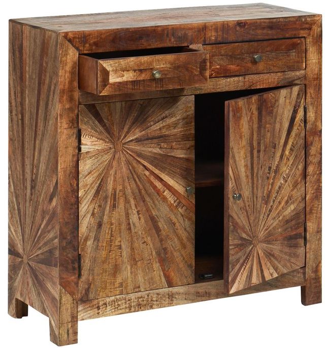 Jaipur Furniture Cayley Brown 2-Door/2-Drawer Sideboard-0