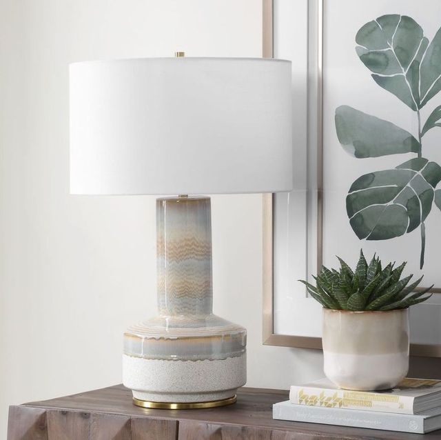 Uttermost® Armitage Speckled Matte Table Lamp-1