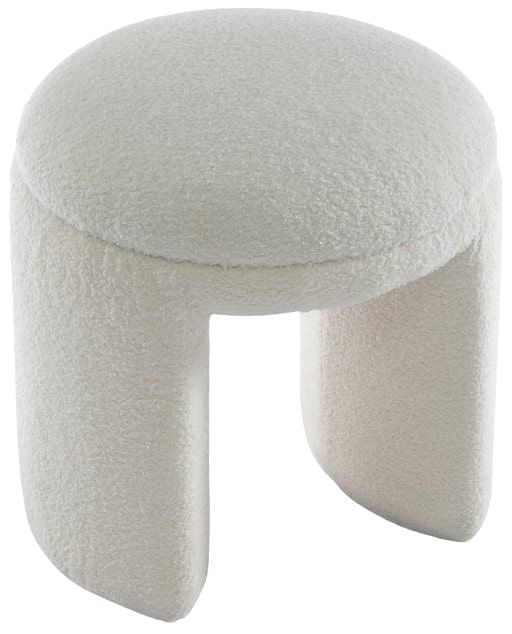 Meridian Furniture Bowen Cream Stool-0