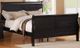 Standard Furniture Lewiston Black Sleigh Bed-1