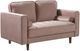 Meridian Furniture Emily Pink Loveseat-0