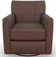 Best® Home Furnishings Customizable Caroly Leather Swivel Glider Chair-1