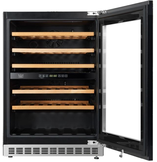 Kucht Professional 24" Panel Ready Built-In or Freestanding Wine Cooler-1