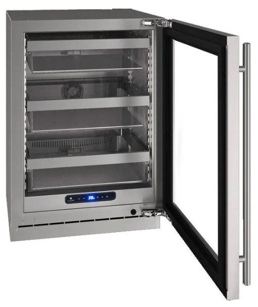 U-Line® Panel Ready 24" Reversible Hinge Undercounter Refrigerator-1