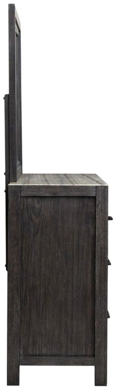 Magnussen Home® Plum Creek Ravenwood Black  Dresser and Mirror-2