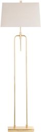 Crestview Collection Salinas Gold Floor Lamp-2