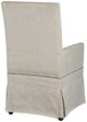 Forty West Margaret French Linen Dining Arm Chair-2