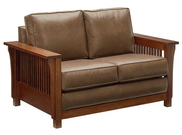 Fusion Designs Customizable Bungalow Mission Love Seat-0