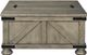 Signature Design by Ashley® Aldwin Gray Cocktail Table with Lift Top Storage-1