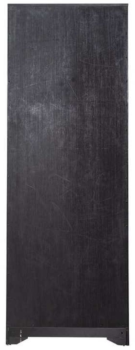 Liberty Furniture Meritage Aged Charcoal/Caramel 84" Bookcase-4