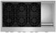 KitchenAid® 48" Stainless Steel Commercial-Style Gas Rangetop with Griddle-1