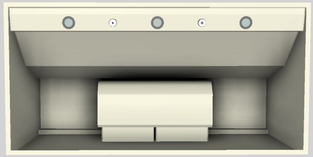 Vent-A-Hood® 48" Biscuit Wall Mounted Range Hood-3
