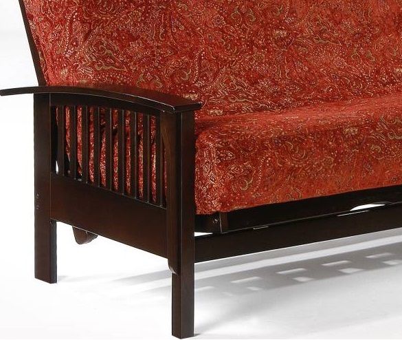 Night & Day Furniture™ Winchester Dark Chocolate Queen Moon Glider Futon-1