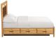 Whittier Wood® Furniture Addison Duet Full Storage Panel Bed-3