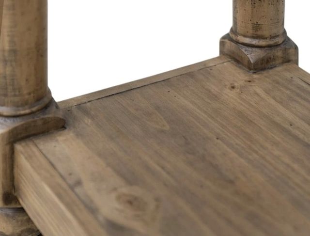 International Furniture Direct Tiffany Brown Sofa Table-3
