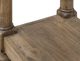 International Furniture Direct Tiffany Brown Sofa Table-3