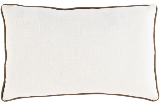 Surya Jahari Wheat 14"x22" Toss Pillow with Down Insert-1