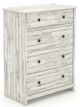 Sauder® River Ranch® White Plank® Drawer Dresser Chest-0