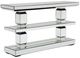 Michael Amini® Montreal™ Mirrored 3-Tier Console Table-0